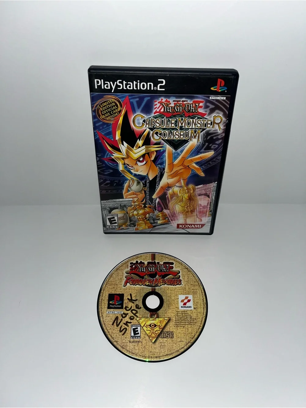Sony PlayStation 2 Yu-Gi-Oh! Capsule Monster Coliseum – Black